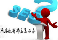 網(wǎng)站沒有排名怎么辦？